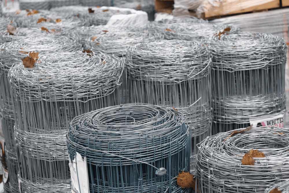 Variety of fencing supplies, including wire, posts, and gates available at Murrumbateman Rural Supplies near Yass